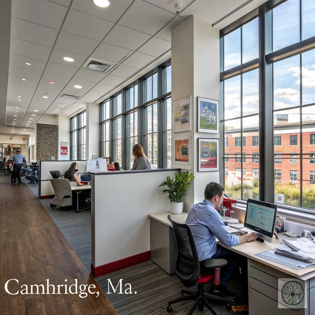 Our office in Cambridge, MA